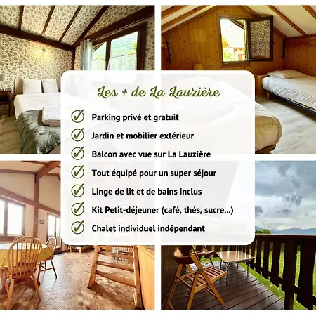 Chalet La Lauziere - Parking Jardin - Clg Savoie